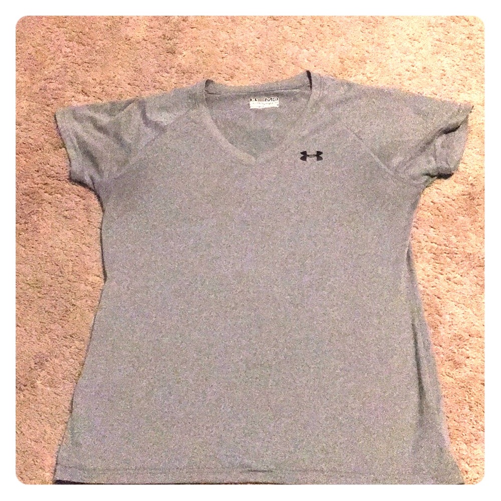 Under armor grey workout tee